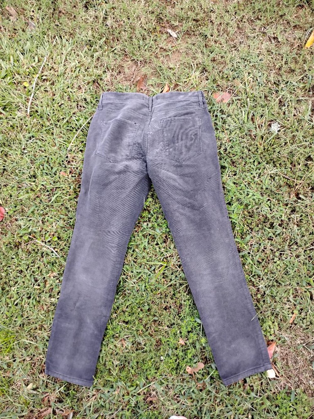 Free people women's corduroy pants size 4 charcoal grey